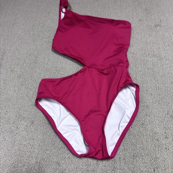 Banana Republic Swimsuit Pink One Piece Women’s Size Medium NWT - Picture 9 of 11